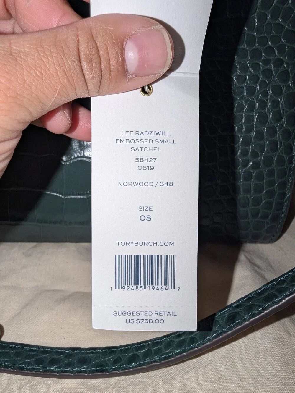 Tory Burch new tags